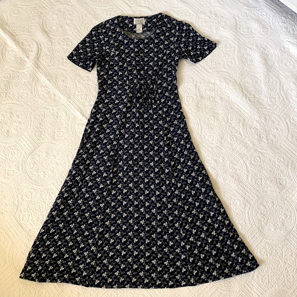 CDC petites vintage floral dress